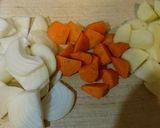 簡単！めんつゆで肉じゃが作り方1写真
