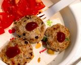 鶏ひき肉の簡単ハンバーグ 離乳食 幼児食作り方5写真