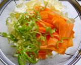 簡単！野菜炒めにチーズ入れちゃいました作り方1写真
