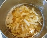シャキシャキキャベツのお味噌汁作り方10写真