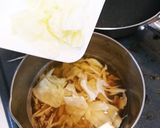 シャキシャキキャベツのお味噌汁作り方12写真