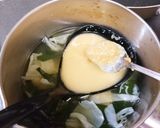 シャキシャキキャベツのお味噌汁作り方15写真