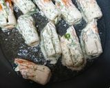 ★揚げずに簡単　チーズとしその磯部揚げ作り方4写真