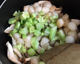 減量期のクラムチャウダー小柱食べなかん風作り方4写真