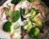 減量期のクラムチャウダー小柱食べなかん風作り方7写真