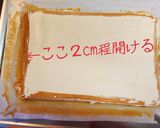 米粉のコーヒーロールケーキ。:+*.゜作り方14写真