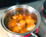簡単おかず☆豚と茹で卵のさっと煮込み作り方4写真