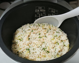 簡単♪セロリとかつお節の混ぜご飯作り方3写真