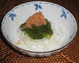 たらこ・めかぶ・大根の和えもの作り方4写真