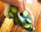 ぽりぽり食感☆ピリ辛きゅうりマーボ！作り方2写真