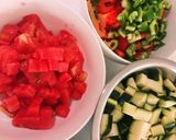 夏野菜たっぷり☆カポナータ作り方1写真
