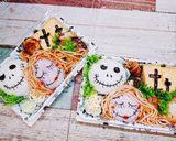 ☆ジャック&サリーキャラ弁☆ディズニー☆作り方3写真