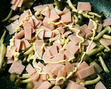 しめじとハムのマヨ炒め作り方4写真
