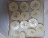 バナナチーズトースト作り方1写真