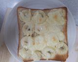 バナナチーズトースト作り方3写真