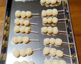 ネコまるけのソメの好物みたらし団子作り方4写真