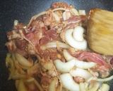 洋食屋さんのポークチャップ風肉炒め作り方6写真