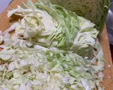 レンジパンでお好み焼き〜(o˘◡˘o)♡作り方2写真