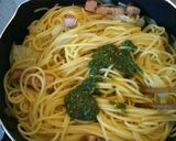 バジル香る!ベーコントマトスパゲッティ作り方6写真