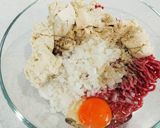 豆腐でヘルシーあんかけバーグ！作り方1写真
