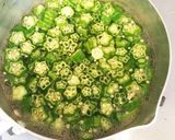 オクラの粘りを最大限に引き出す茹で方！作り方4写真