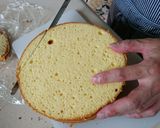 白くまのバースデーケーキ♪作り方1写真