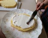 白くまのバースデーケーキ♪作り方7写真