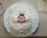 白くまのバースデーケーキ♪作り方16写真