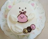 白くまのバースデーケーキ♪作り方17写真