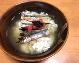 焼きししゃものおいしいお茶漬け作り方3写真