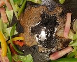 キャベツとベーコン、パプリカのパスタ☆作り方7写真
