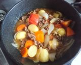 トマト肉じゃが作り方5写真
