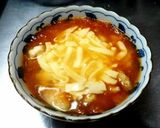 冷凍トマトでトマトチーズスープ作り方7写真