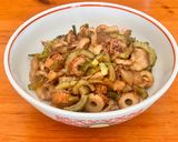 副菜♡弁当♡ゴーヤと舞茸と竹輪の簡単炒め作り方3写真