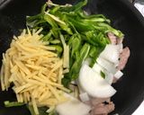 豚肉で野菜たっぷり青椒肉絲作り方3写真