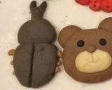 型なし☆可愛いカラフル動物クッキー☆作り方33写真