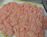 ごろごろ鶏つくねの明太大葉焼き作り方2写真