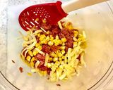 コーンとアボカドのチーズ肉春巻き作り方2写真