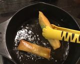 コーンとアボカドのチーズ肉春巻き作り方6写真