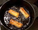 コーンとアボカドのチーズ肉春巻き作り方7写真