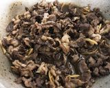牛肉のしぐれ煮作り方3写真