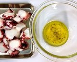 ビールに合う☘️洋風ネギたこ作り方1写真