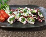 ビールに合う☘️洋風ネギたこ作り方4写真