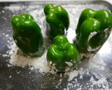簡単!ピーマンの肉詰め☆ひき肉不使用作り方4写真