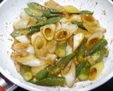 簡単！オクラと葱の甘味噌炒め作り方4写真