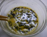 簡単！味付海苔だけ☆卵焼き作り方2写真
