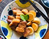 簡単おかず☆豚と茹で卵のさっと煮込み作り方6写真