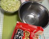 レンジパンでお好み焼き〜(o˘◡˘o)♡作り方3写真