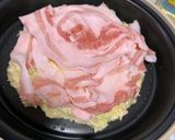 レンジパンでお好み焼き〜(o˘◡˘o)♡作り方14写真