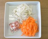 みそ味きんぴら作り方1写真